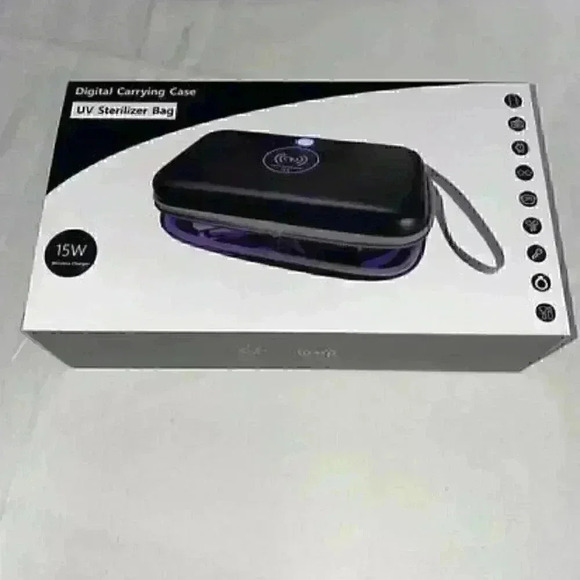 OEM Portable Wireless Fast Charger Smartphone Sterilizer Box,$79.95 MSRP - Picture 1 of 6